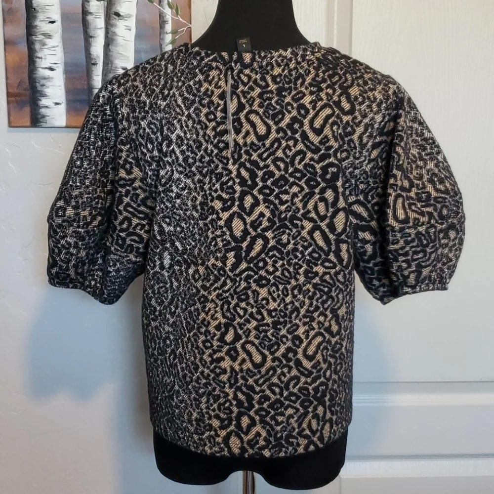 Worthington Puff Sleeve Top - Picture 4 of 7